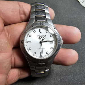 Vintage PULSAR By Seiko V732-X206 MEN'S QUARTZ WATCH DATE INDICATOR Dial Working